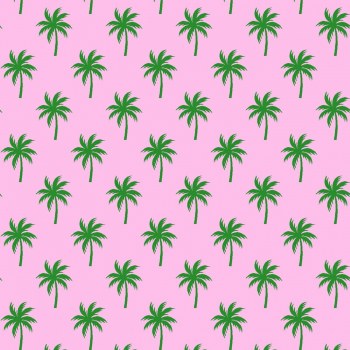 Surfside Palm Tree Pink Green