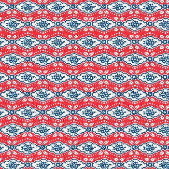 Happy Birthday America Maison Rouge Red