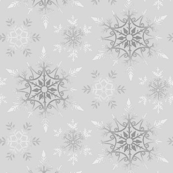 108" Crystal Frost Snowflakes