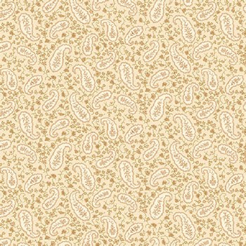 Scrap Basket Paisley Wheat