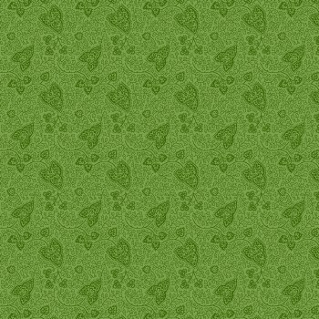 Santa's Coming Leaf Green