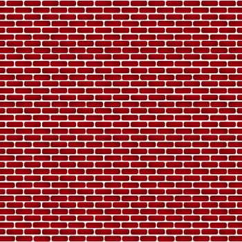 Santa's Coming Bricks Red