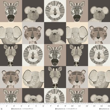 Jungle Romp Minky Faces