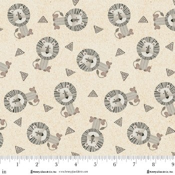 Jungle Romp Minky Lions