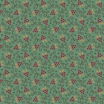 Quiet Grace Starberries Turquo