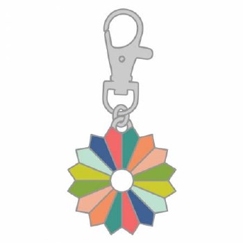 Dresden Enamel Charm