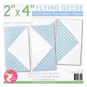 Flying Geese Paper 2 in x 4 in