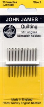 Needles, Size 9 John James