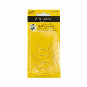 4 Curved Quilting Needles