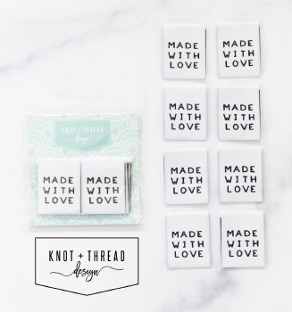 Made With Love Woven Labels