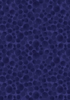 Bumbleberries Dot Navy Blue