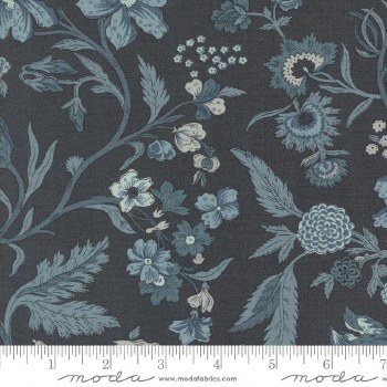 Sacre Blue Floral Indigo