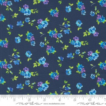 Flower Patches Chintz Midnight