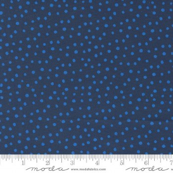 Flower Patches Dots Midnight