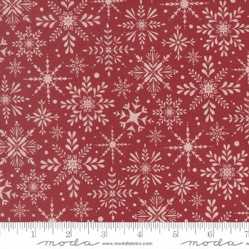 GingerbreadLane Snowflakes Red