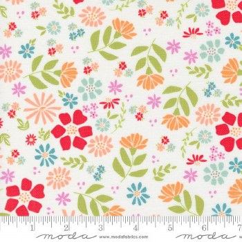Laguna Sunrise Floral White