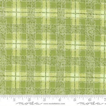 Pansys Posies Plaid Fern