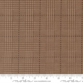 Flannel Gather Plaid Taup
