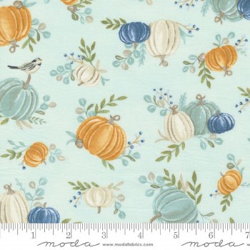 Harvest Wishes Pumpkins Aqua