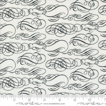 Sable Swan Scrolls Porcelain