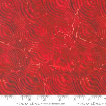 Curated In Color Marble Red