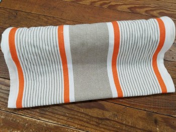 Toweling 16" Mango Stripe
