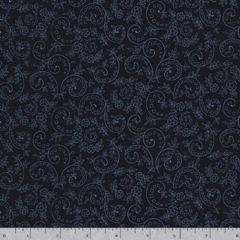 Pam's Stars Wreath Flower Navy