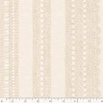 Cottage Lace Crochet Stripe Cr
