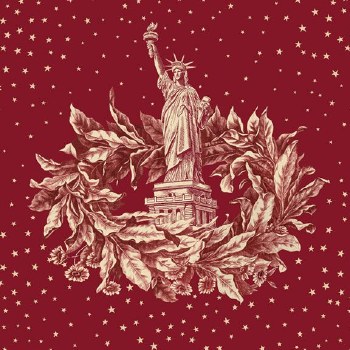 Liberty Island Lady Red