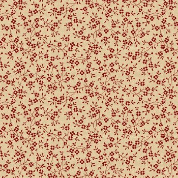 Liberty Island Floral Red