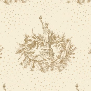 108" Liberty Island Lady Cream