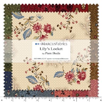 Lily's Locket 10 inch Squares