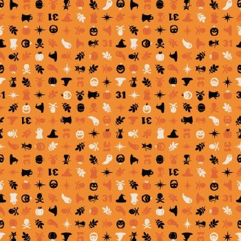 Pumpkins & Potions Charms Orange