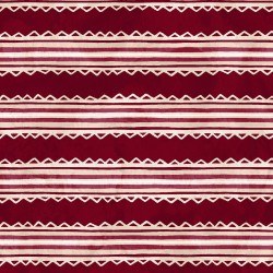 In Stitches Burgundy Stripe Stash Builder