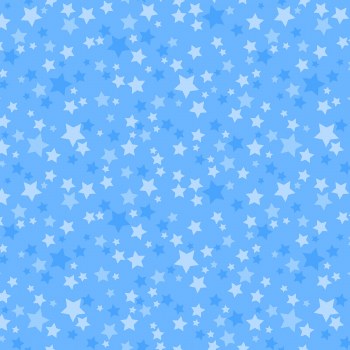 Playtime Flannel Stars Blue