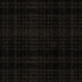 Woolies Flannel Windowpane Black/Black