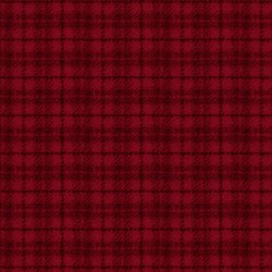 Woolies Flannel Plaid Red