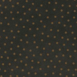 Woolies Flannel Dots Black Bro