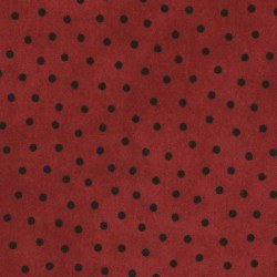 Woolies Flannel Dots Red