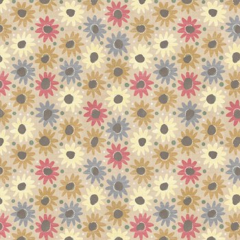 Chicken Scratch Linen Flower