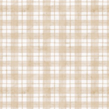 Farmhouse Americana Plaid Ecru