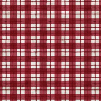 Farmhouse Americana Plaid Red Stash Builder