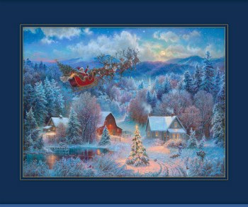 Night Before Christmas Panel