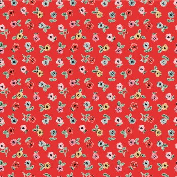 Home Sweet Home Florals Red