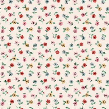 Home Sweet Home Florals Cream