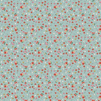 Home Sweet Home Blossoms Blue