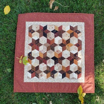 Pam's Stars Table Topper Fall