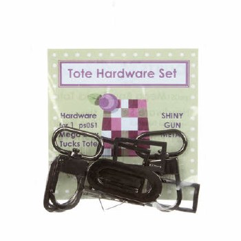 Tote Hardware Shiny Gun Metal