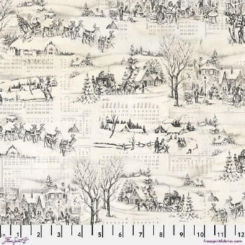 Eclectic Elements Winter Toile