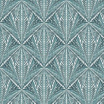 Meadow Drift Grid Aqua